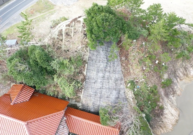 浦富地区予防治山工事