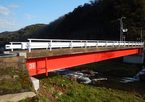 町道学校線(半瀧橋)橋梁補修工事